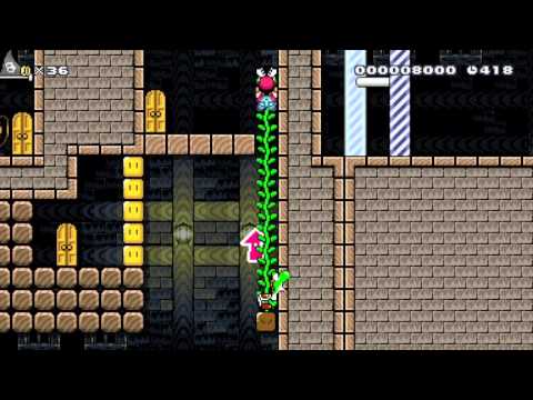 Joe's Ghost House by joe - Super Mario Maker - No Commentary 1AF