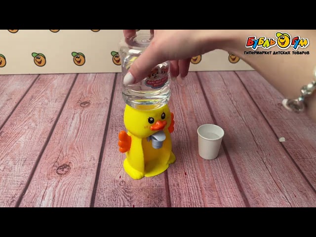 Игрушка-диспенсер Buburu Baby кулер утенок mini с 3лет - видео