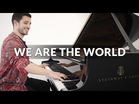 We Are The World - USA For Africa | Piano Cover + Sheet Music