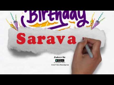 Happy Birthday Saravana
