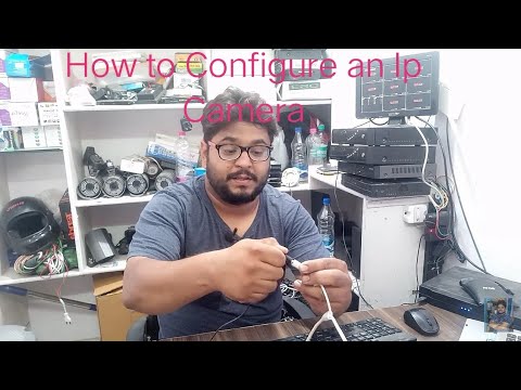 How to configure an ip camera through internet