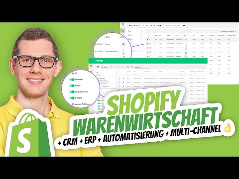 Die wohl beste Shopify Warenwirtschaft 👍 ERP, CRM, Anbindung, Multi-Channel, Automatisierung uvm.