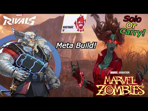 The BEST Nightmare 4 Thor Guide/Build In Marvel Zombies! (Marvel Rivals)