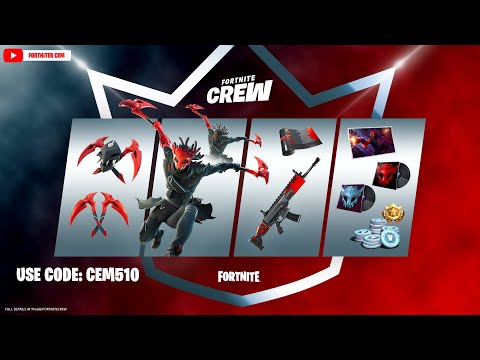Fortnite October Crew Pack Trailer Fortnite Ekim Tayfa Paketi Fragmanı