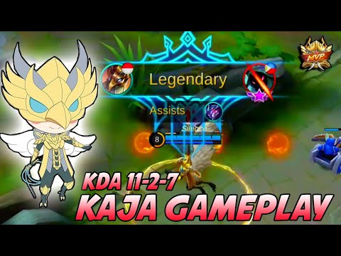 Kaja Gameplay, Auto Win Dan MVP - Top Global kaja - Mobile Legends