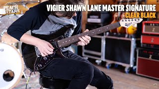 Video thumbnail for No Talking...Just Tones | Vigier Shawn Lane Master Signature HSH Tremolo Clear Black - 210058 by Peach Guitars