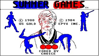[Amstrad CPC] Summer Games - Longplay