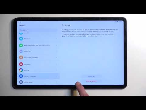 How to Hard Reset HONOR Pad 8 - Factory Reset