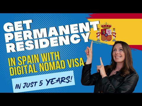 Permanent Residency in Spain with the Digital Nomad Visa