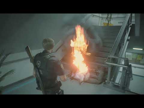 RESIDENT EVIL 2 REMAKE (Pt.14) - Leon A Hardcore Gameplay Walkthrough