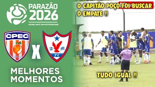 Capitão Poço x Aguia de Maraba - Melhores Momentos - Gols - Parazão 2026