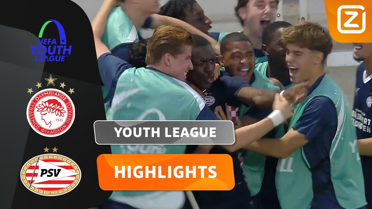 PSV KOMT VLIEGENSVLUG OP VOORSPRONG!⚡️🥶| Olympiakos vs PSV | Youth League 2025/26 | Samenvatting