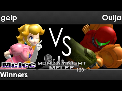 MNM 120 - TLOC | gelp (Peach) vs Ouija (Samus) Winners - Melee