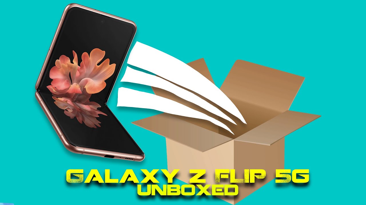 Samsung Galaxy Z Flip 5G Unboxing