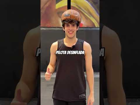 PELOTA DESINFLADA VS PELOTA MUY INFLADA🏀 #nba #baloncesto #basketball