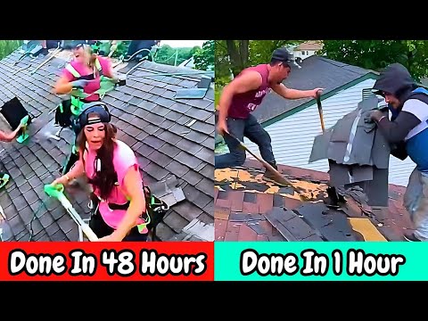 Independent Women Try Male Jobs #1