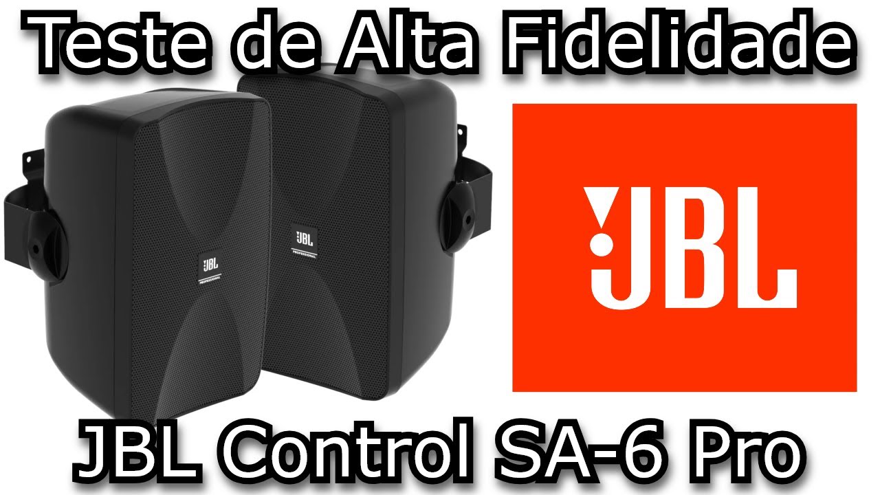 Miniatura da avaliação em vídeo de Caixa Passiva JBL Control SA-5 PRO Branca Par Branco