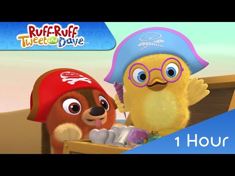 🐶🐼🐤 RUFF-RUFF, TWEET AND DAVE 1 Hour | 7-12 | VIDEOS and CARTOONS FOR KIDS