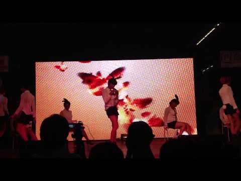 131207 TuRBoW 'S' Cover Nine Muses (나인뮤지스) - Intro + Gun (건) , Dolls (돌스) @ Hello! Korea (1/3)