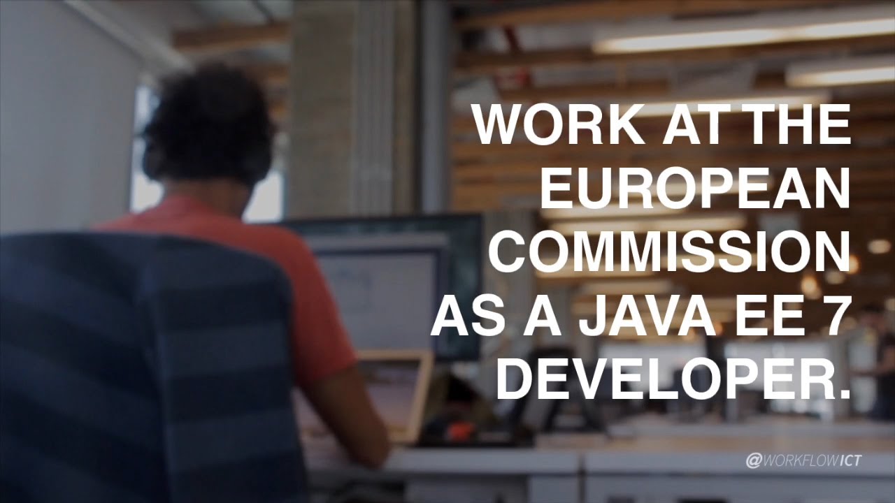 WORK AT THE EUROPEAN COMMISSION AS A JAVA DEVELOPER