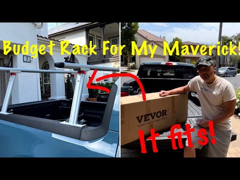 Budget Rack For My Ford Maverick. Vevor Aluminum Truck Bed Rack