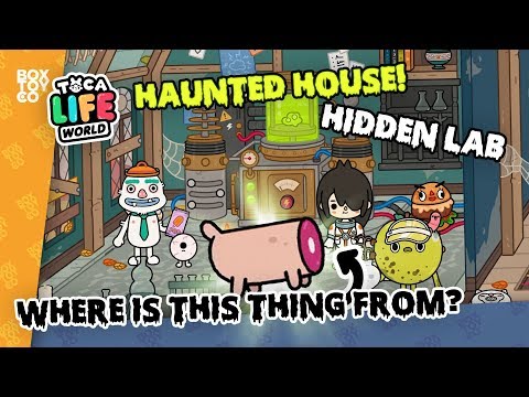 Where is that Dog from?!? Secret Lab at Toca Life Haunted House