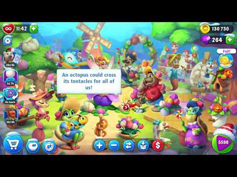 Fishdom 5598 Super Hard Level - NO BooSTERS