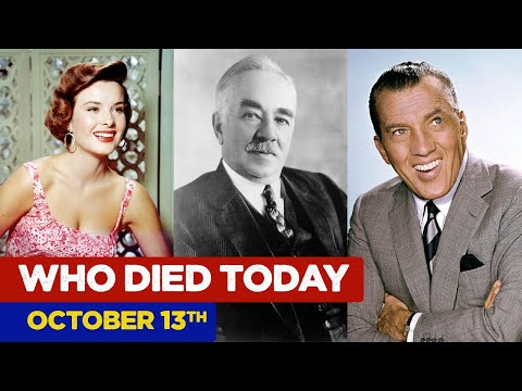 6 Famous Celebrities Who died Today (13th October 2022)