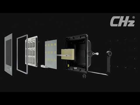 Solar Flood Light SFL04 | Eco Line | CHz Lighting Technology Spain