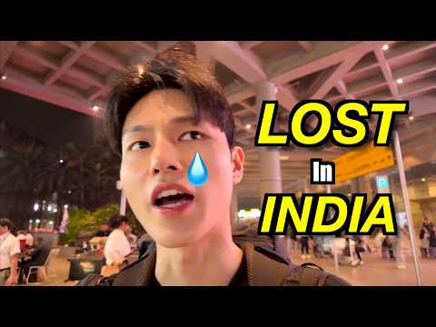 Korean boy lost in his first India trip