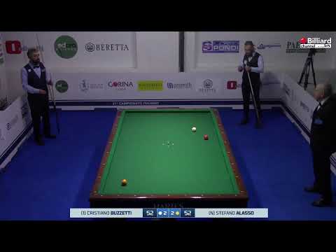 Alasso Stefano VS Buzzetti Cristiano - 21° Campionato Italiano Brescia