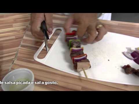 Receitas Bom Sabor 16/05/2013 Marcelo Ruggeri - Espetinho de frigideira