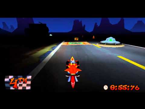 Crash Bandicoot 3: Warped (NTSC) 105% Walkthrough #072 Level 28: Area 51? 27/30 Platinums