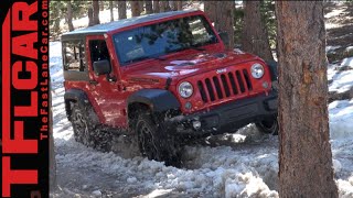 2015 Jeep Wrangler Rubicon Hard Rock: Snowy & Muddy Colorado Off-Road Review