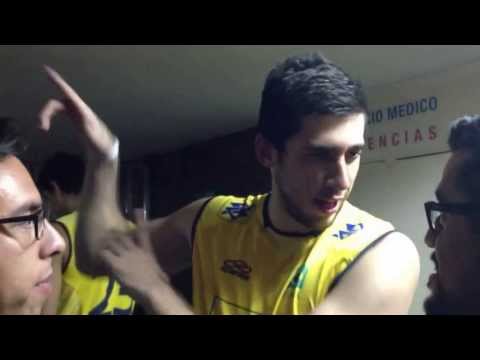 Luan Weber en La Hinchada del Volei