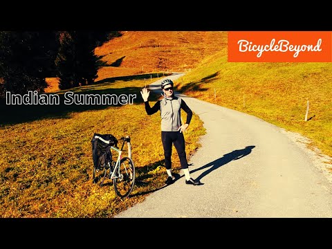 Indian Summer Cycling - Fall is incredibly beautiful in Austria. Road cycling in the Alps.