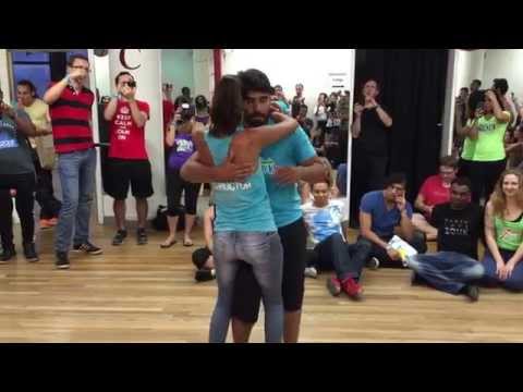 K-Yo Victor & Renata Rodrigues - Zouk Musicality Workshop at Fall for Zouk 2014