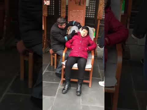 Beco Kuanzhai em Chengdu | Beco Guanzhai Chengdu LIMPEZA DE ORELHA ASMR