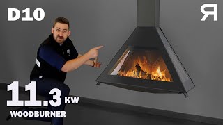 Дизайнерський камін Rocal D-10