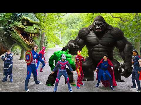Avengers VS Godzilla x Kong - Squid Game!