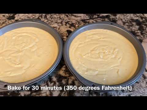 My homemade lemon cake for Mother’s Day