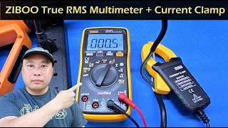 My New Favorite Multimeter + Current Clamp | ZIBOO 17B Pro | Fluke Alternative