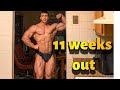 High carb day//11 weeks out