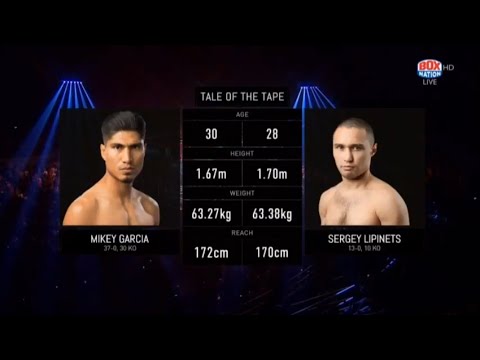 Mikey Garcia Vs Sergey Lipinets (FULL FIGHT) KNOCK DOWN 7th ROUND!