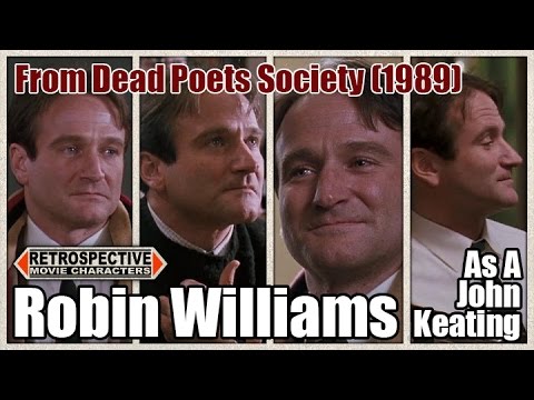 Robin Williams As A John Keating From Dead Poets Society (1989)