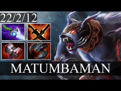 Liquid.MATUMBAMAN - Ursa | Carry Gameplay Dota 2 Patch 7.31b
