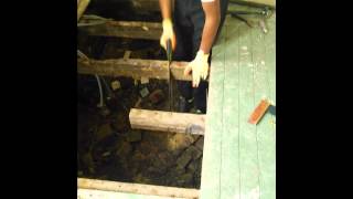 DIY: How to replace rotten joists and flooring