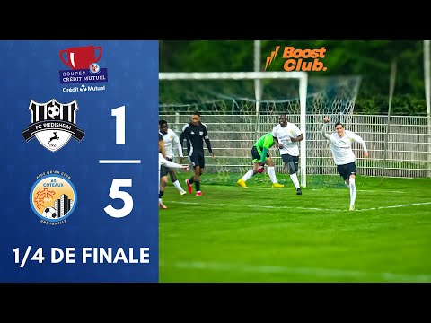 Résumé | FC Riedisheim vs @a.scoteauxmulhousefootball1551  | Quart de finale Coupe Crédit Mutuel