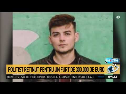 Polițist reținut pentru un furt de 300.000 de euro