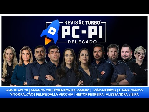 REVISÃO DE VÉSPERA | PC-PI DELEGADO DE POLÍCIA – Prepara-se o AULÃO PRÉ-PROVA.